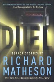 Cover of: Duel: Terror Stories By Richard Matheson