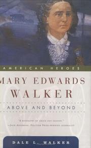 Cover of: Mary Edwards Walker: Above and Beyond (American Heroes)