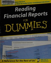 Cover of: Reading financial reports for dummies by 