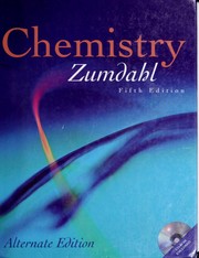 Cover of: Chemistry by Steven S. Zumdahl