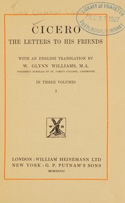 Cover of: The letters to his friends