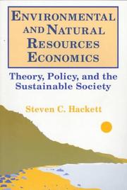 Environmental and Natural Resources Economics by Steven C. Hackett