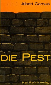 Cover of: Die Pest by 