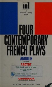 Cover of: Four Contemporary French Plays