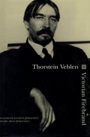 Cover of: Thorstein Veblen: Victorian firebrand