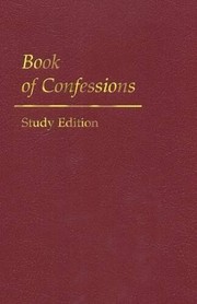 Cover of: Book of confessions: Study edition