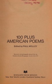 Cover of: 100 Plus American Poems by 