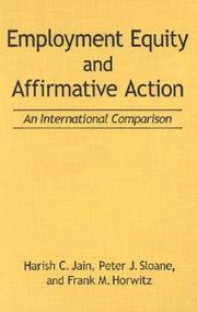 Employment equity and affirmative action : an international comparison