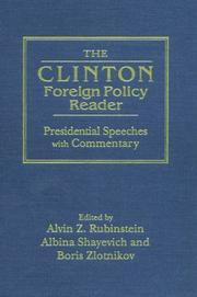 The Clinton foreign policy reader : presidential speeches with commentary