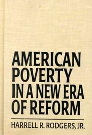 American poverty in a new era of reform