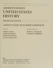 Cover of: Addison-Wesley United States history