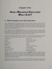 Cover of: Adult Education Ministry: A Parish Manual