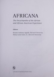 Cover of: Africana the Encyclopedia of the African America by Kwame Anthon Appiah