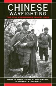 Cover of: Chinese Warfighting: The Pla Experience Since 1949 (East Gate Books)