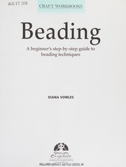 Cover of: Beading: A Beginner's Guide to Beading Techniques