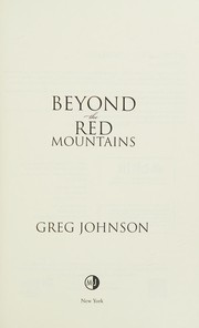Cover of: Beyond the Red Mountains