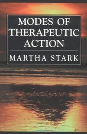 Cover of: Modes of Therapeutic Action
