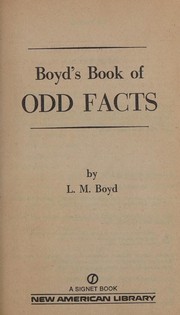 Cover of: Boyd's Book of Odd Facts