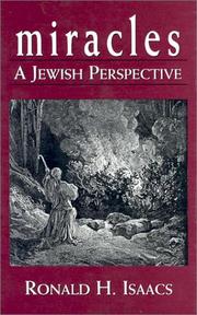 Cover of: Miracles: a Jewish perspective