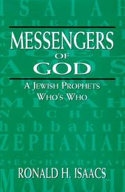 Cover of: Messengers of God: a Jewish prophets who's who