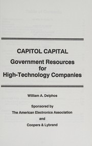 Cover of: Capitol Capital by William A. Delphos