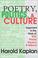 Cover of: Poetry, Politics, and Culture