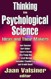 Thinking in psychological science : ideas and their makers