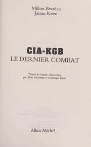 Cover of: CIA-KGB. Le Dernier Combat