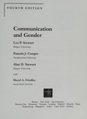 Cover of: Communication and gender