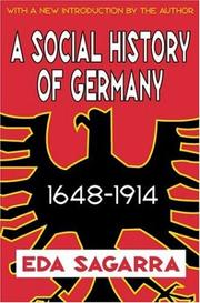 A social history of Germany 1648-1914