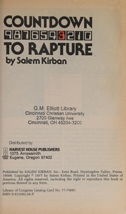 Cover of: Countdown to Rapture