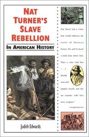 Cover of: Nat Turner's slave rebellion in American history