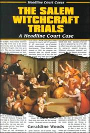 Cover of: The Salem witchcraft trials: a headline court case