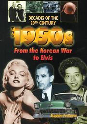 Cover of: The 1950s from the Korean War to Elvis