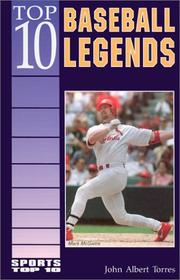 Cover of: Top 10 baseball legends