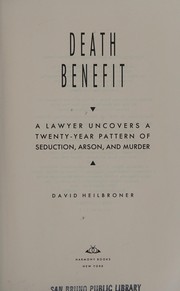 Cover of: Death benefit