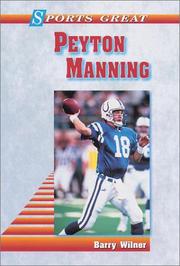 Cover of: Peyton Manning (Sports Great Books)