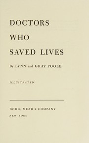 Cover of: Doctors Who Saved Lives