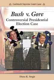 Cover of: Bush V. Gore by Diana K. Sergis