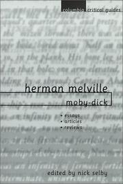 Cover of: Herman Melville, Moby-Dick by edited by Nick Selby.