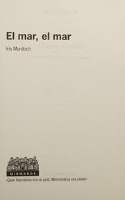 Cover of: El mar, el mar (Catalan Edition)