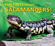 Cover of: Fun Facts About Salamanders! (I Like Reptiles and Amphibians!)