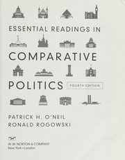 Cover of: Essential readings in comparative politics