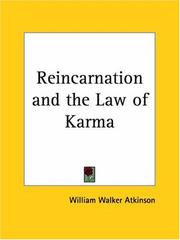 Cover of: Reincarnation and the Law of Karma