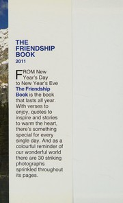 Cover of: The Friendship Book 2011: A Thought for Each Day