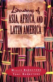 Cover of: Literatures of Asia, Africa, and Latin America by edited and with introductions by Willis Barnstone, Tony Barnstone.