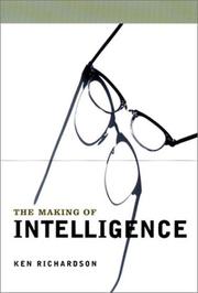 Cover of: The Making of Intelligence