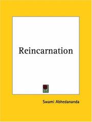 Cover of: Reincarnation by Abhedananda Swami