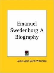 Cover of: Emanuel Swedenborg A Biography