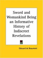 Cover of: Sword and Womankind | Edouard De Beaumont